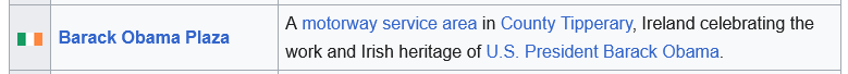 Barack Obama Plaza